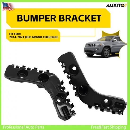 Bumper Right Brackets Left Front & Fit Fit Grand Jeep 2014- Cherokee New