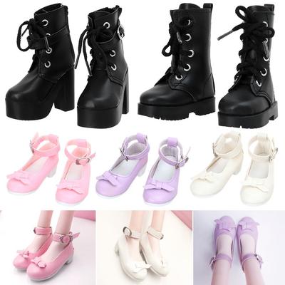 New 1/3 7.8CM Doll Wearing 60cm Doll Boots Play House Accessories Differents Color Fabric Shoes