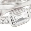 Girls Ear Clip, Multi-Layered Diamond Encrusted Elastic Clip-On, Comfortable Non-Pierced Jewelry for Parties And Daily Wear