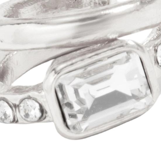 Girls Ear Clip, Multi-Layered Diamond Encrusted Elastic Clip-On, Comfortable Non-Pierced Jewelry for Parties And Daily Wear