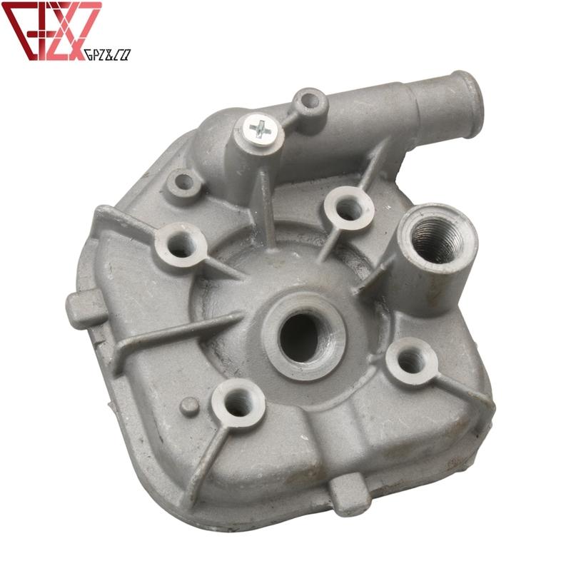 70cc Big Bore Cylinder Head For Peugeot Speedfight 2 Vertical 50cc LC 47mm 2 Stroke Engine Scooter