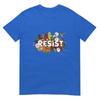 Resist Floral Anti Trump Political Protest TShirt