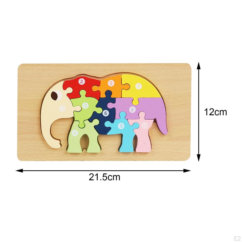 Jigsaw Wooden Puzzle, Activity Toys, Early Development, Preschool Travel Toy, Montessori Toys for