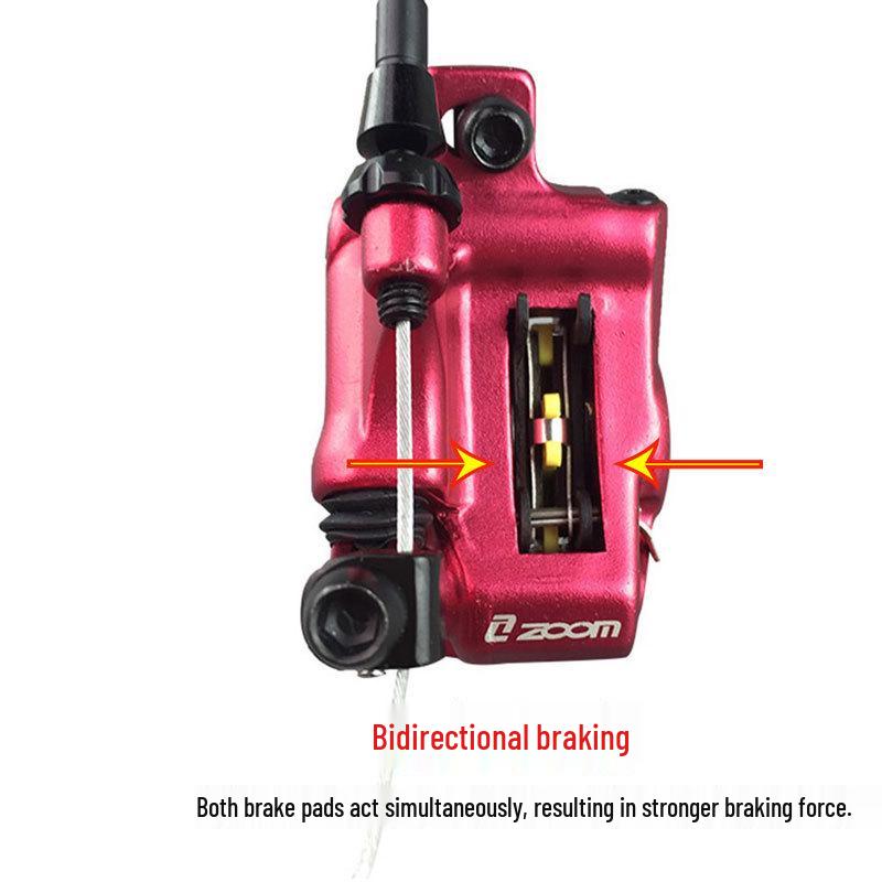 ZOOM HB100 Hydraulic Cable-Pull Disc Brake for Mountain and Electric Folding Bikes