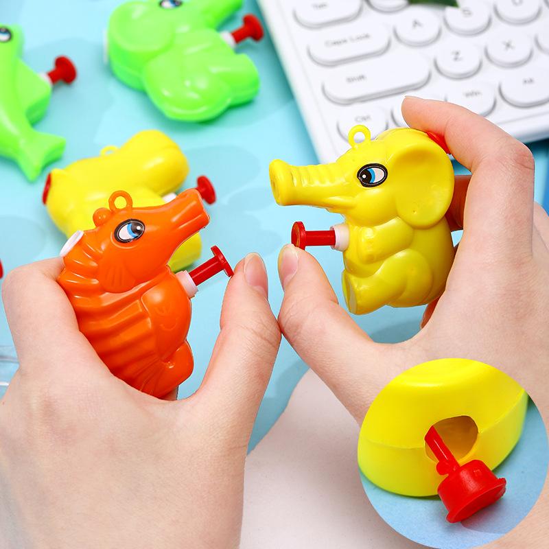 6-24PCS Water Toys Sand Beach Toys Mini Water Gun Cartoon Design Outdoor Game Summer Toys Sport Party Toys Gifts