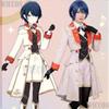 Anime Game Project Sekai Cosplay Hoshino Ichika Knight Uniform Handsome Coat Shorts Pant Vest Wigs Halloween Navidad Carnaval