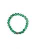 Green Aventurine Beaded Bracelet with Buddha Charm, Adjustable Fit, Spiritual Gemstone Perfect Gift for Both Men's and Women's "