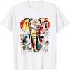 Bold Elephant Abstract Urban Graffiti Art T-Shirt