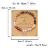 Minimalist Colorful Natural Stone Beaded Bracelets for Women Men  Handmade 12 Constellation Zodiac Sign Bracelets Jewelry