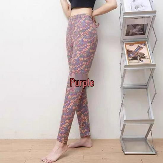 

German Fleece High-Waisted Wide-Leg Plus Size Autumn Pants with Double-Sided Brushed Base Layer 4XL [70-80 kg]