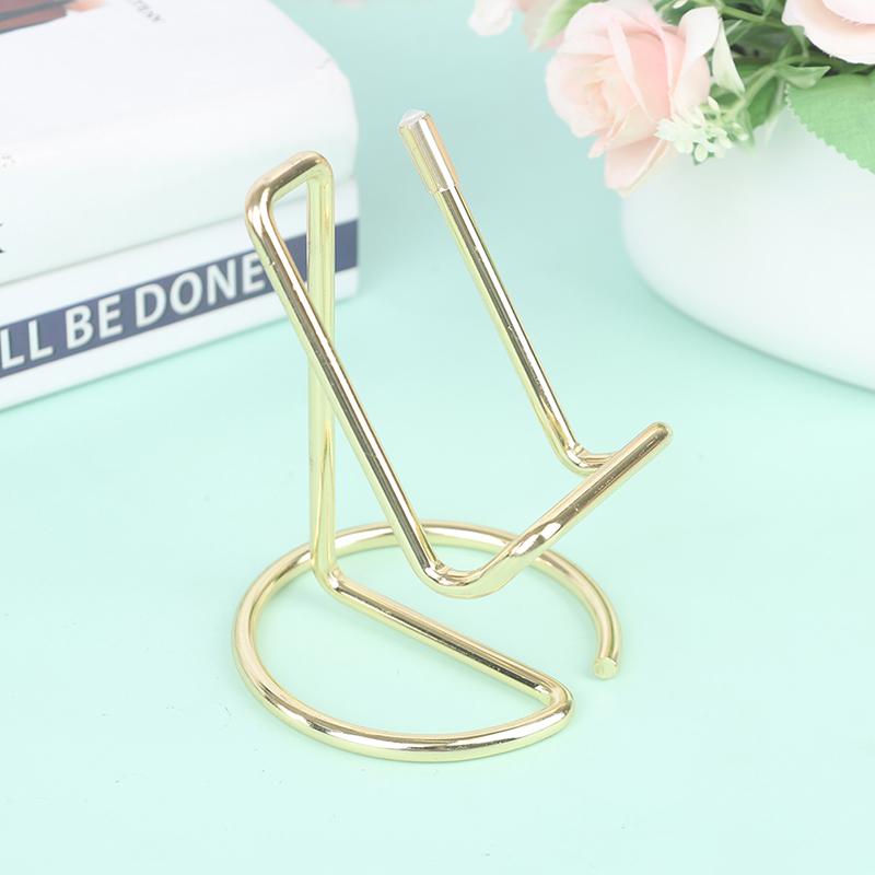 

Стойка для дисплея, железный мобильный телефон, планшет, настольный органайзер для чтения, стойка для хранения золотой