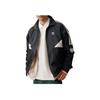 Adidas Originals Block Jacket Comfortable Casual Fashion Trend Jacket Unisex Jacket Carbon-Black KC3114