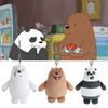 Wir Bären Plüsch-Schlüsselanhänger Grizzly, Eisbär und Panda Optionen!