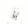 Rear Left Door Window Regulator Assembly For Pajero Montero V93W V95W V97W V98W 5743A089 MN167273 (5 Door Version Left Rudder)