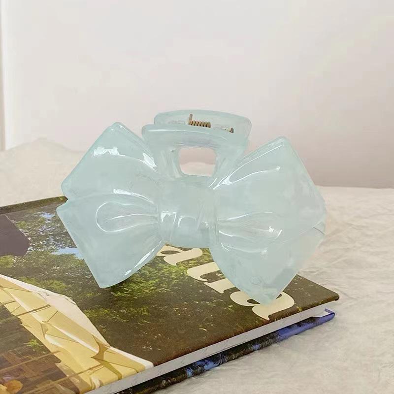 

Морская мята Морская звезда Бант Заколка-краб для волос - Женский летний большой зажим-акула Аксессуар для волос