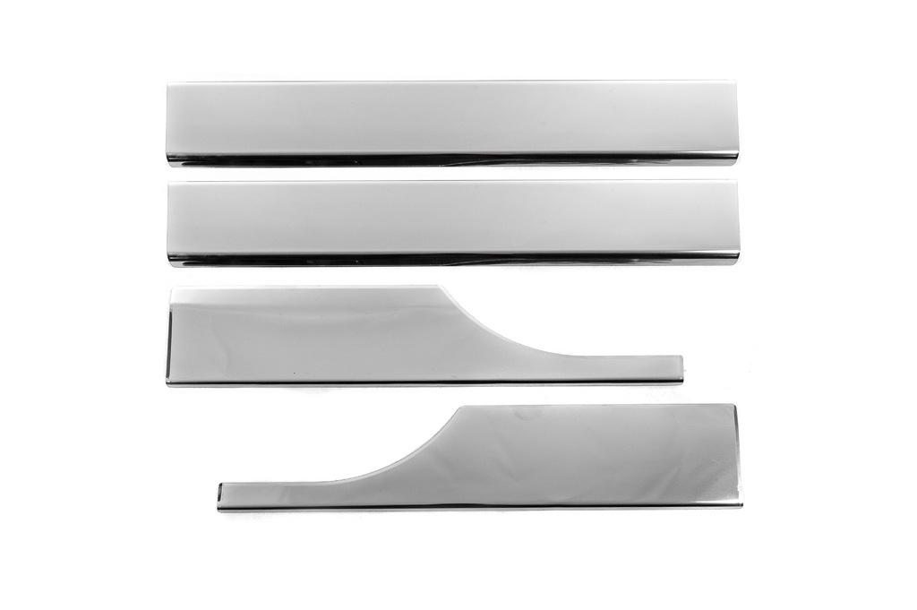 

Overlays for internal thresholds (without lettering, steel) 3 pieces for Volkswagen Caddy 2010-2015