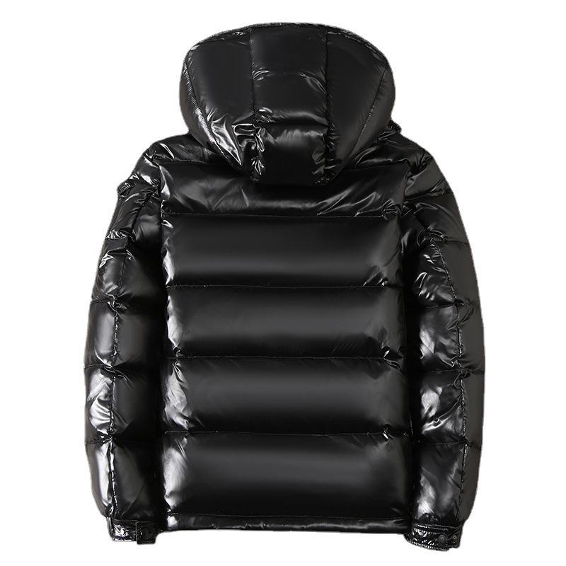 Chaqueta de Plumón Corta con Capucha para Hombre Estilo Coreano Invierno 2025 - Gruesa y de Moda