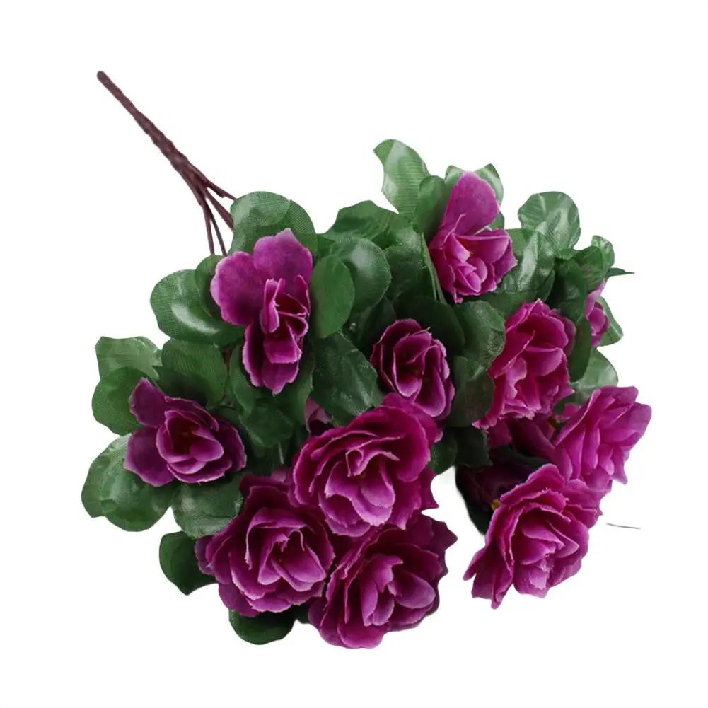 

Event Decoration Flowers Azalea Artificial Flowers Event Decorations Versatile Decoration Crafted Details Realistic Appearance