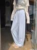 A7seven Spring-Summer High-Waisted Wide-Leg Pants