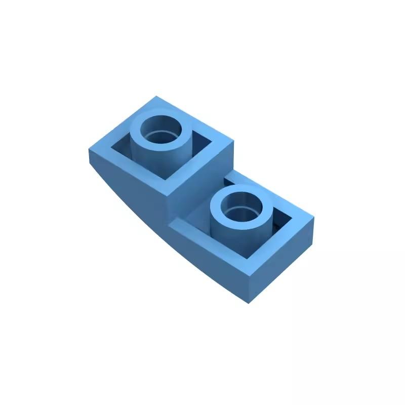 200pcs MOC Assembles Particles 24201 Slope Curved 2 x 1 Inverted Building Blocks DIY Model Educational High-Tech Spare Brain Toy