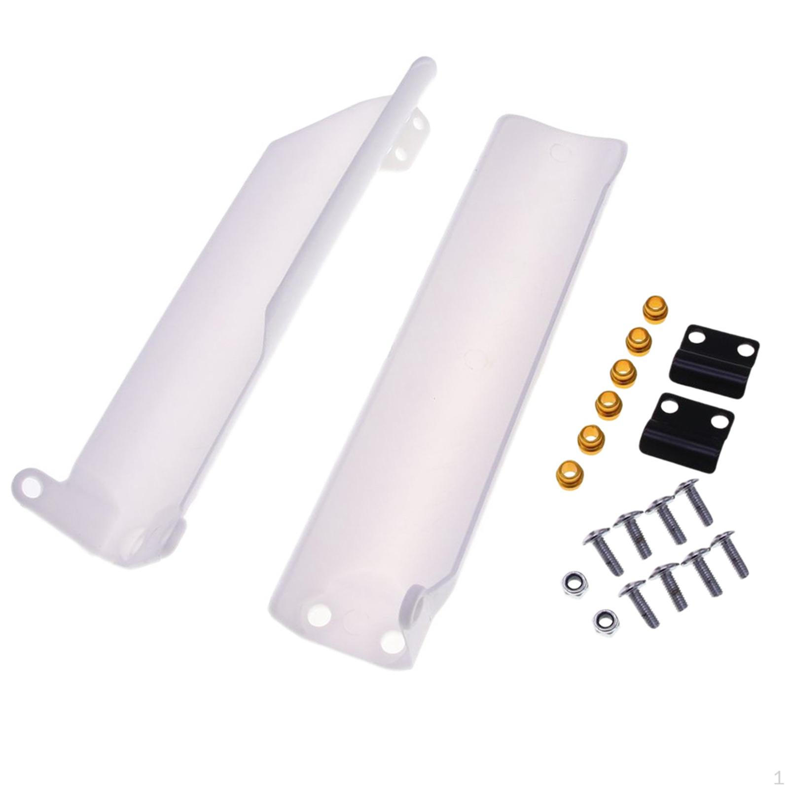 

2 шт. Защита передней вилки для мотоцикла 140cc 160cc Grubenrad Motocross белый