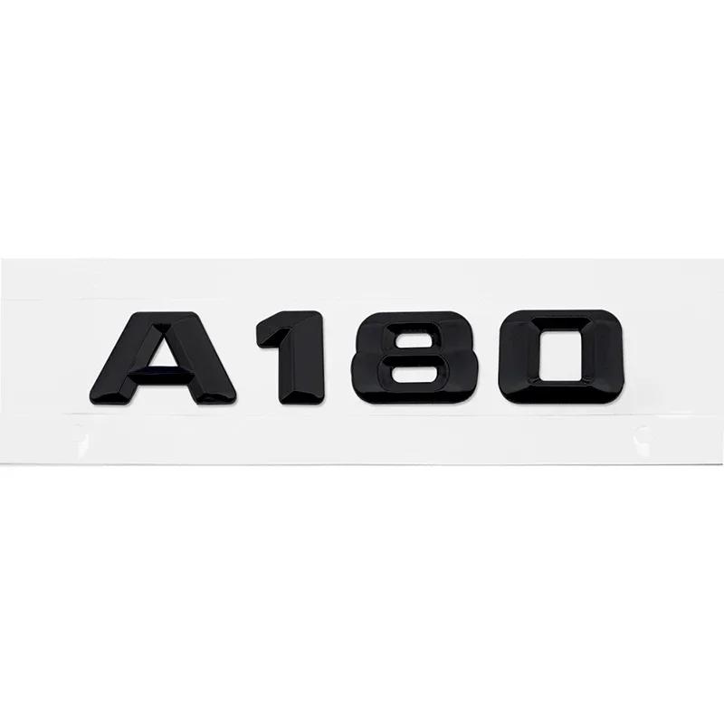 Stop ABS Naklejka z Emblematem na Klapę Bagażnika Samochodu dla Mercedes Benz Klasa A A45 A63 A140 A160 A180 A200 A220 A250 A260 Emblemat Tylnego Bagażnika
