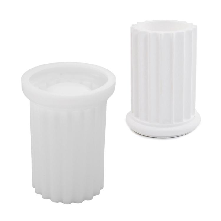 Resins Jar Molds Resins Lid Molds for Making Candlestick Candle Stand
