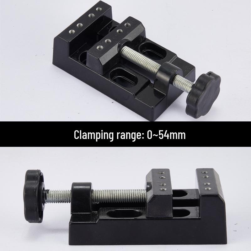 Wenwan Walnut Mini Vise Clamp for Engraving and Fixing with Flat-Mouth Pliers