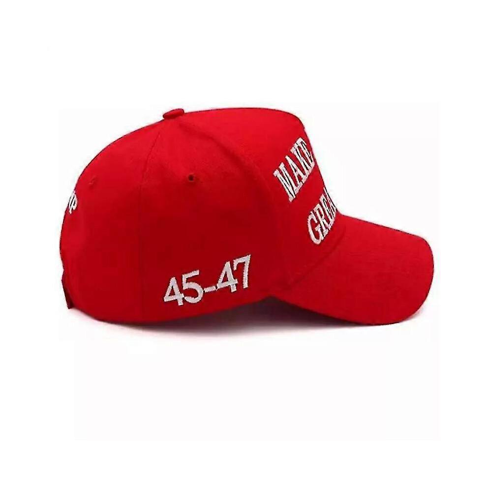 Trump 2024 MAGA RED Hat 45-47 Baseball Cap Make America Great Again