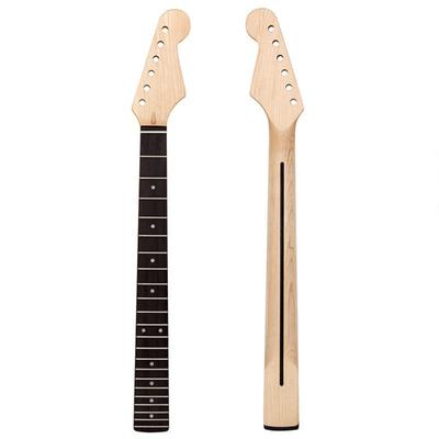 22 Fret Maple Electric Guitar Neck Replacement Fretboard