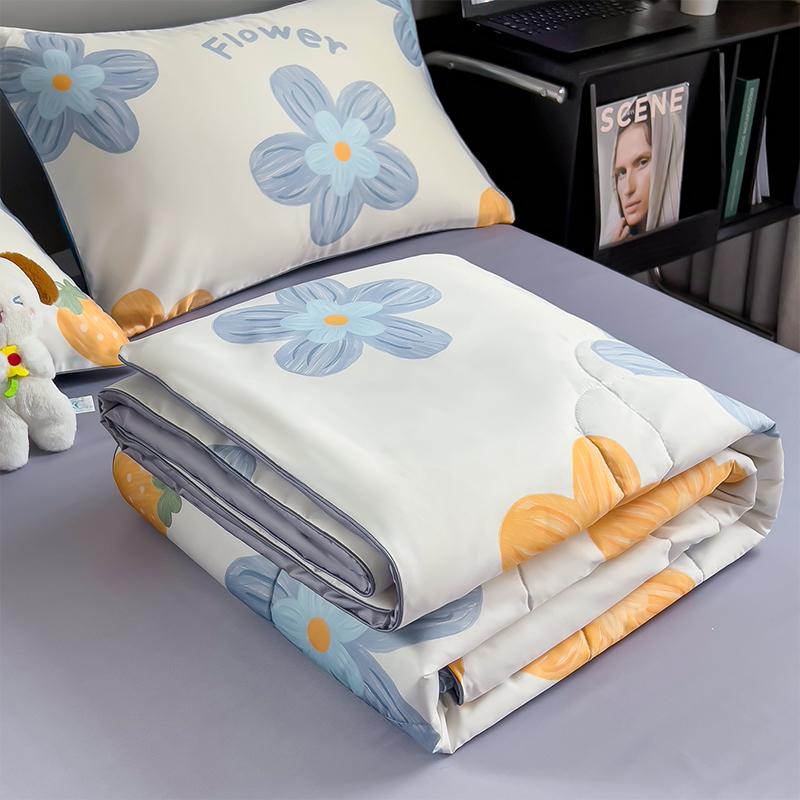 Four Seasons Air Condition Cool Quilt 150/180/200Cm Queen King Comforter Summer Comfortable Duvet Breathable Soft Throw Blanket