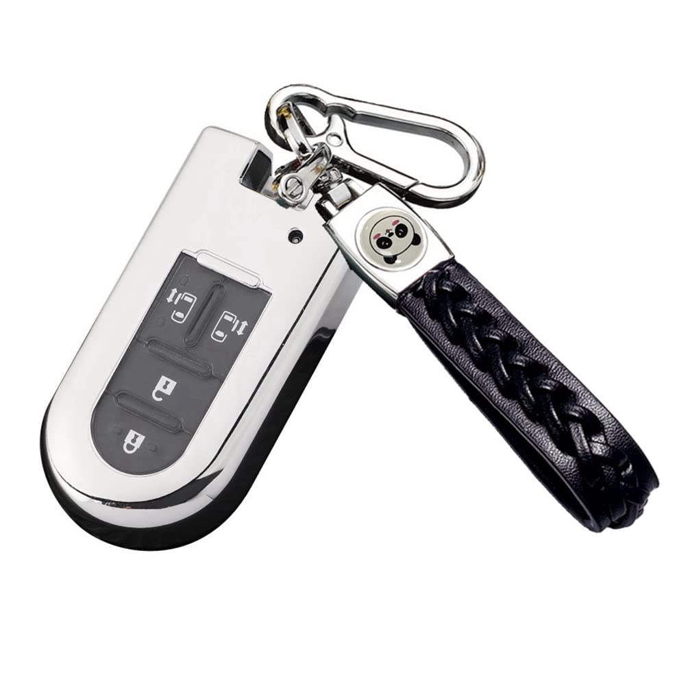 

Чехол для ключей, совместимый с Toyota Daihatsu Tank Roomy Tanto, чехол для ключа Tanto Custom Wake New Move Canvas Move Custom, чехол для смарт-ключа, брелок [ZANEKO]