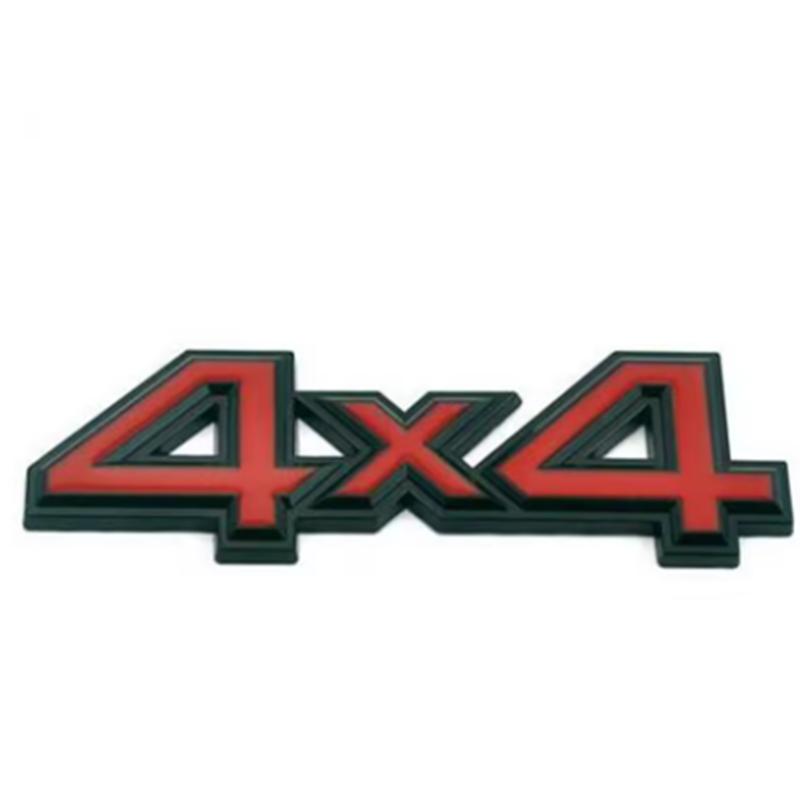 1Pc DSYCAR 1Pcs 3D Metal 4X4 Four-Wheel Drive Car Sticker Emblem Badge