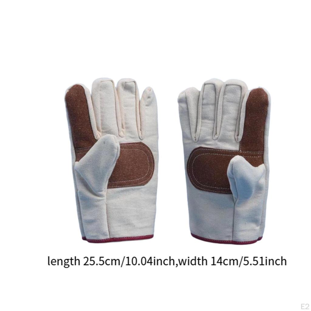 Arbeitshandschuhe Gartenarbeit Verdickt Aufprallschutz Flexibilität für Landschaftsbau Außen