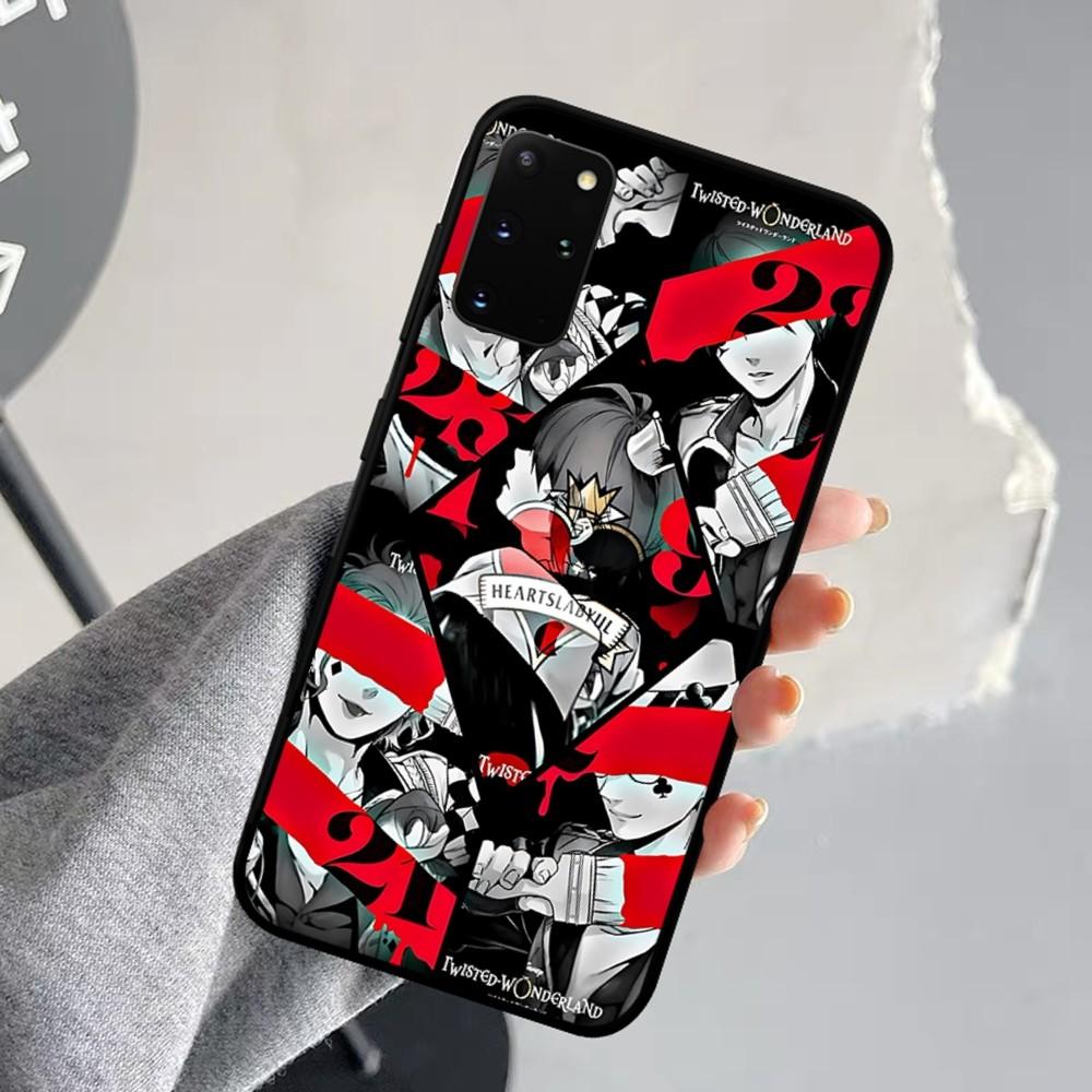 

Popular Anime Game T-Twisted-W-Wonderland Phone Case For Samsung S 9 10 20 21 22 23 30 23 24 Plus Lite Ultra FE Samsung S21
