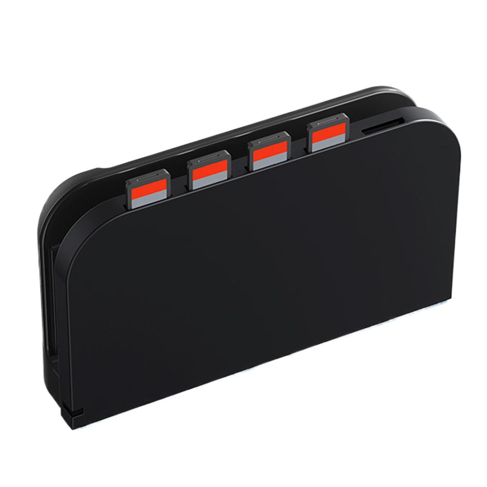 TPU Protective Case for Switch 2 with 5 Game Card Slots Anti-Scratch Cover Shockproof Storage Shell For NS 2 Game Accessories
