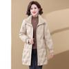 Women's Mid-Length Winter Duck Down Jacket