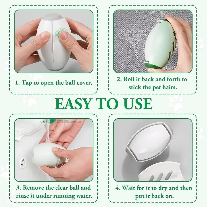 Roller Lint Removes Washable Lint Roll Strip By Clothes Reusable Pet Hair From Clothes Household Brush Animal Remove Tools