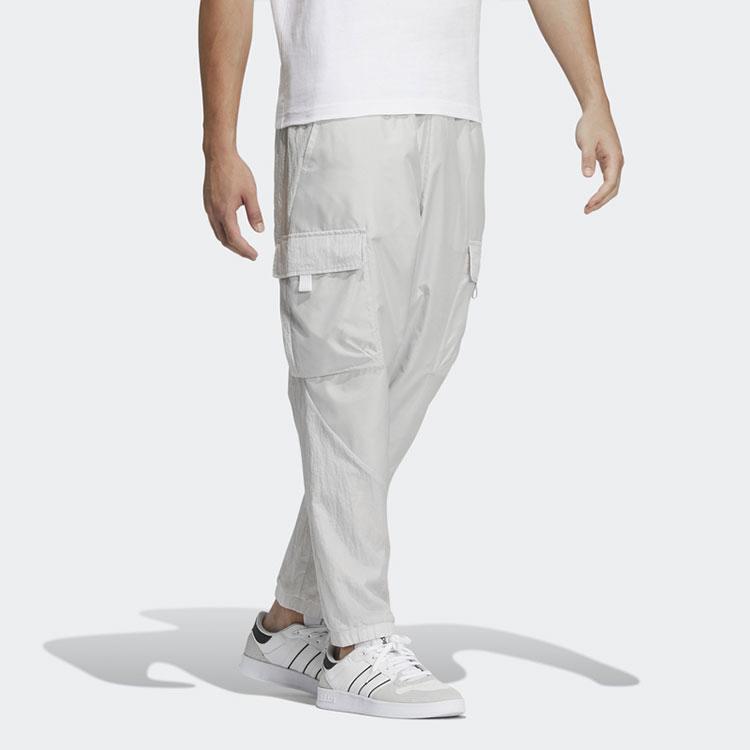 Adidas Neo Solid Color Multi-Pocket Woven Sports Pants Men Bottoms Alumina-Brown HM7429