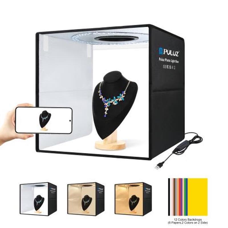 Pangniu LED Photography Studio Lightbox Kit