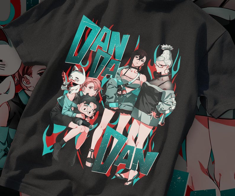 Okarun Dandadan T-shirt Japanaise Anime Manga Gift Exclusive Shirt All Size