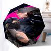 Gamer, Character Themed Automatic Opening and Closing Umbrella, Compact Travel Umbrella, Lightweight and Portable, Suitable for Beach Commut