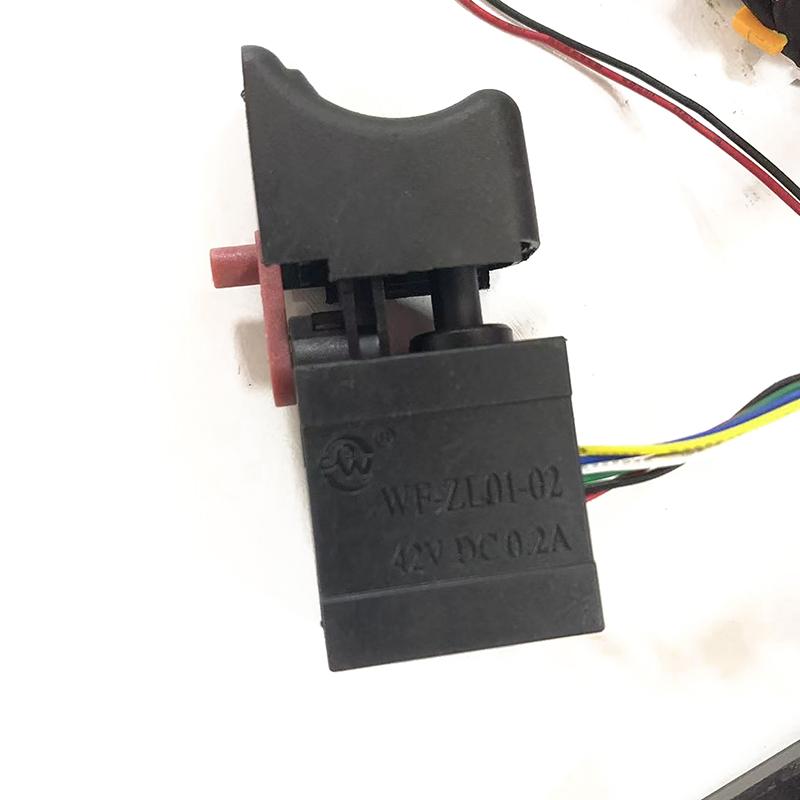 Suitable For Dayi 2106/161/169 Brushless Electric Wrench Drive Sensorless Assembly Angle Grinder Accs Motor Control Board Switch