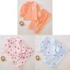 Kids Cotton Pajama Set With Antibacterial Technology For Boys And Girls Safety