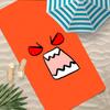 J-Jean Jullien Towel Polyester Beach Towel Quick Dry Sand Free Bath Towel for Summer Pool Travel Vacation