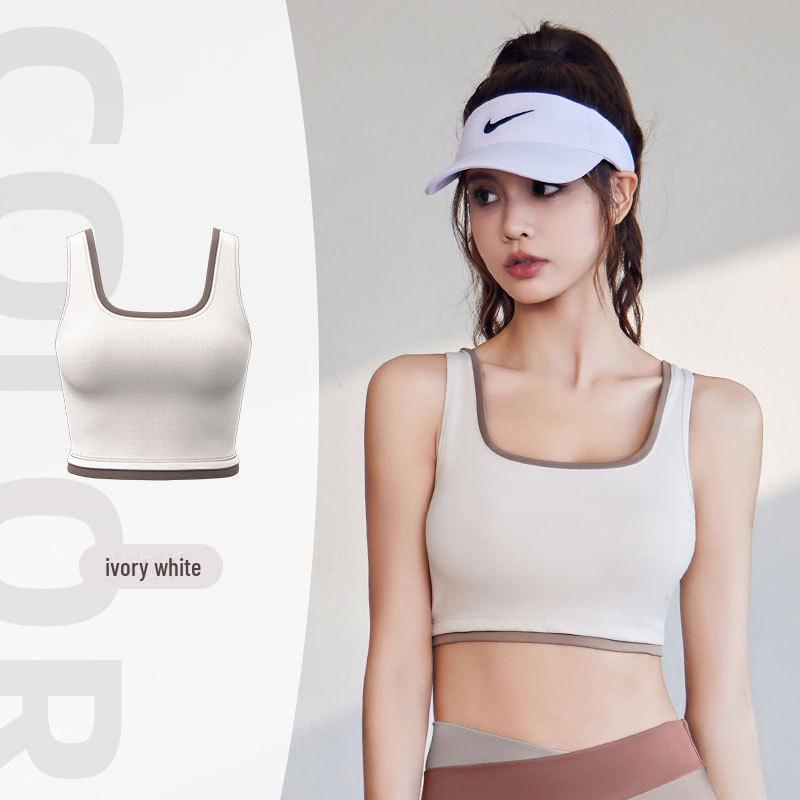 

Бесшовный высокопрочный ударопрочный спортивный бюстгальтер: Женский антистрессовый жилет для йоги M