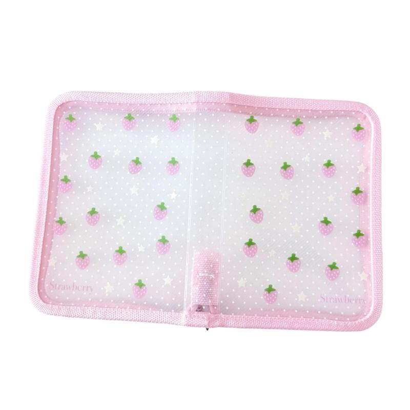 

Small Clear Receipt Case File Organiser Waterproof Large Capacity Document Pouches 16X12cm For Office School Travel