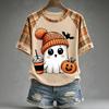Women's Short Sleeve Raglan T-Shirt Round Neck Letter Print Casual Tee