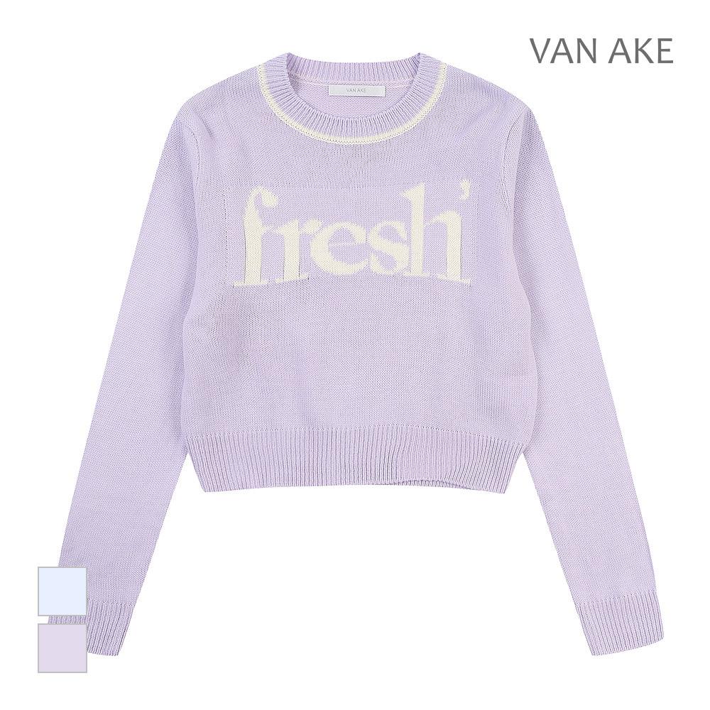 VANAKE Big English Design Knit_Vb34Ktq306Z