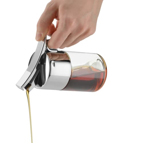 WMF Honey Dispenser, a glass honey container with a spill-resistant design that lets you dispense just the amount of honey you need (W0636646040)